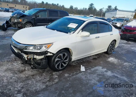 2016 Honda Accord Ex-L from USA, damaged, VIN 1HGCR2F83GA076832